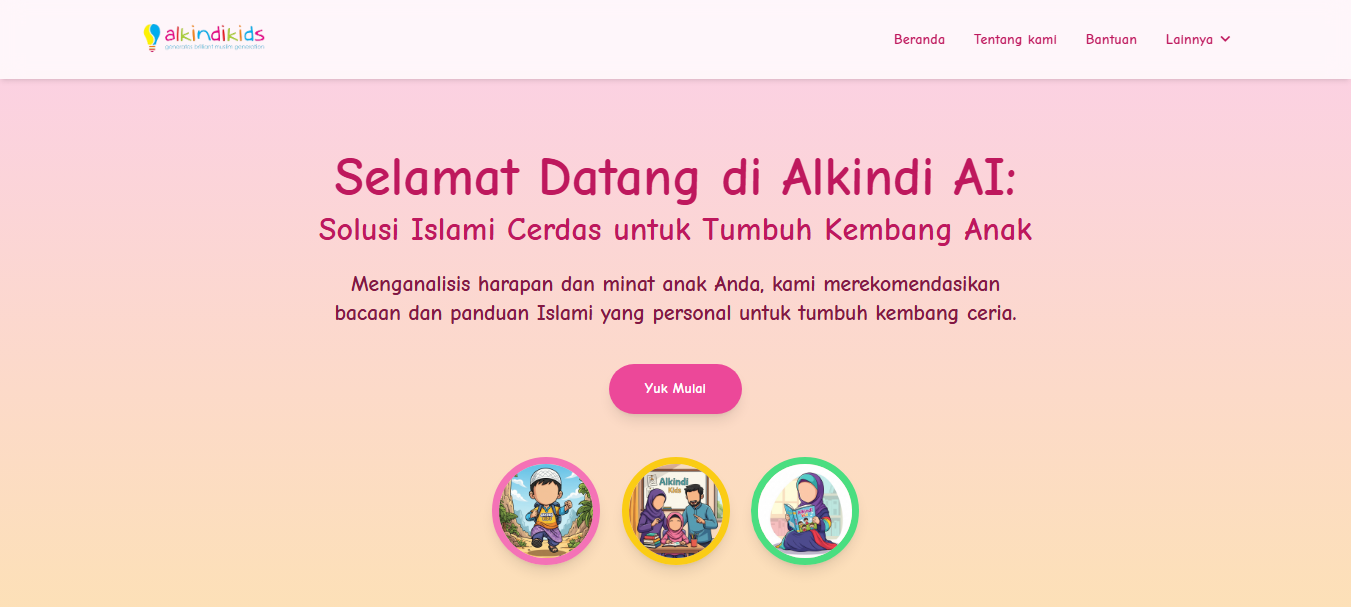 Langkah 1: Memulai dari Beranda
